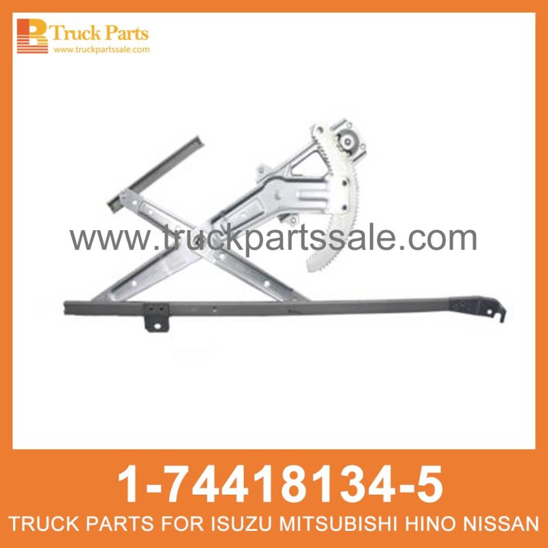 REGULATOR WINDOW DOOR 1-74418134-5 1-74418144-5 1744181345 1744181445 1-74418-134-5 1-74418-144-5 for ISUZU FVR33 6HH1 Puerta del regulador