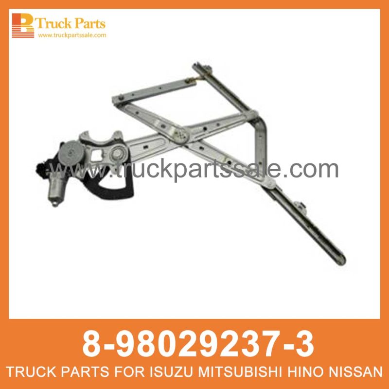 REGULATOR WINDOW FRT DOOR 8-98029237-3 8-98029236-3 8980292373 8980292363 8-98029-237-3 8-98029-236-3 for ISUZU FVR34 6HK1 Ventana reguladora puerta frt frt door