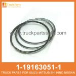 RING KIT PISTON AIR CMPR 1-19163064-0 1191630640 1-19163-064-0 for ISUZU CYZ51 6WF1 Kit de anillo Piston Air CMPR cmpr