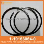 RING SET PISTON 5-12121005-0 5121210050 5-12121-005-0 for ISUZU FSR113 6BD1 Pist??n de colocaci??n de anillos