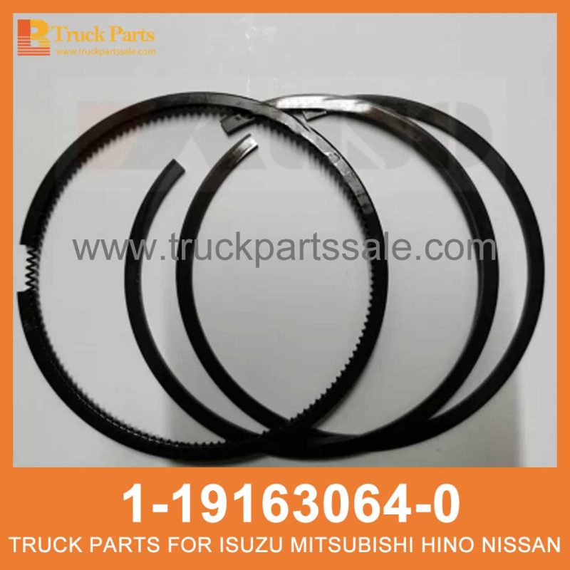 RING SET PISTON 5-12121005-0 5121210050 5-12121-005-0 for ISUZU FSR113 6BD1 Pist??n de colocaci??n de anillos