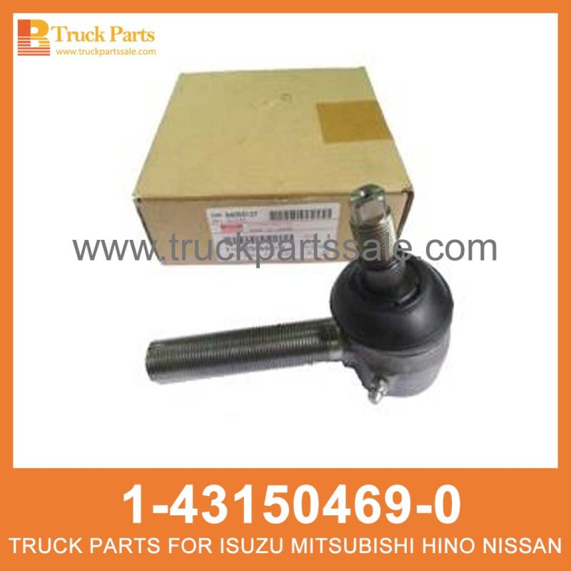 ROD END TIE ROD 1-43150469-0 1-43150468-1 1431504690 1431504681 1-43150-469-0 1-43150-468-1 for ISUZU LT BUS 6HE1 Varilla de enlace de extremo end end end