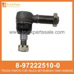ROD END TIE ROD 8-97222510-0 8-97222509-0 8972225100 8972225090 8-97222-510-0 8-97222-509-0 for ISUZU NQR 700P 4HK1 Varilla de enlace de extremo end end end