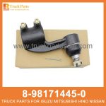 ROD END TIE ROD 8-98171445-0 8-98236801-0 8981714450 8982368010 8-98171-445-0 8-98236-801-0 for ISUZU FVR33 6HH1 Varilla de enlace de extremo end end end