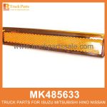 Reflector Left Footstep MK485633 214-2907L for Mitsubishi truck Pasos del reflector izquierdo