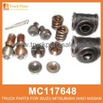 Repair Kit Drag Link Without Nut Type MC117648 MC117649 MC117650 for Mitsubishi truck Link de arrastre del kit de reparaci??n sin tipo de tuerca