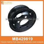 Rim Wheel 5 Hole Tubeless MB429819 for Mitsubishi truck Rueda de borde