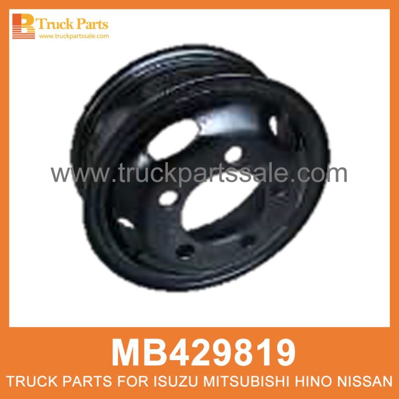 Rim Wheel 5 Hole Tubeless MB429819 for Mitsubishi truck Rueda de borde