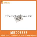 Ring Set Piston 108mm bore ME996378 ME999871 for Mitsubishi truck Pist??n de colocaci??n de anillos