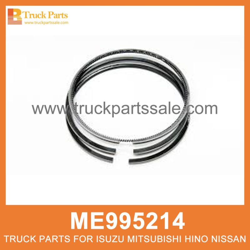Ring Set Piston 110mm bore ME995214 for Mitsubishi truck Pist??n de colocaci??n de anillos