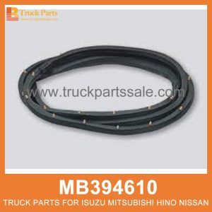 Rubber Beading Set for Right Left Doors set of 2 pcs MB394610 MB395611 for Mitsubishi truck Juego de cuentas de goma