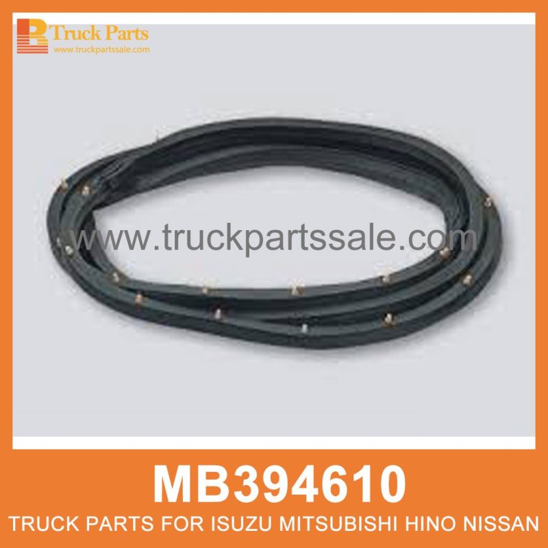 Rubber Beading Set for Right Left Doors set of 2 pcs MB394610 MB395611 for Mitsubishi truck Juego de cuentas de goma