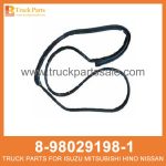 SEAL DOOR MAIN CAB SIDE 8-98029198-1 8-98029199-3 8980291981 8980291993 8-98029-198-1 8-98029-199-3 for ISUZU VC46 700P SELLE PUERTA PRINCIPAL Cabeza