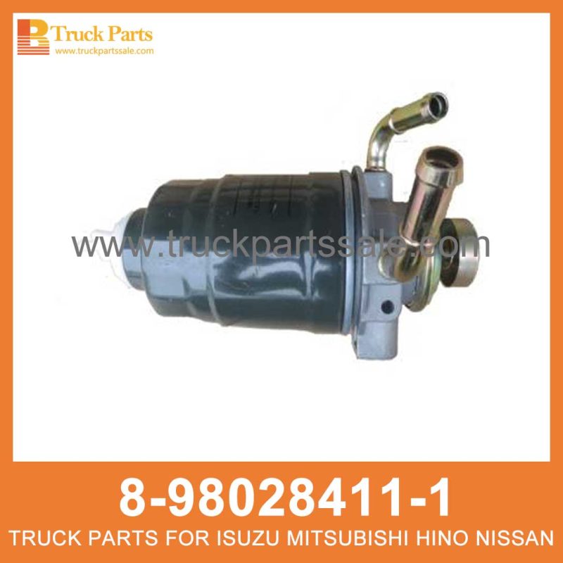 SEDIMENTER FUEL 8-98028411-1 8980284111 8-98028-411-1 for ISUZU 4HK1 Combustible del sedimentador