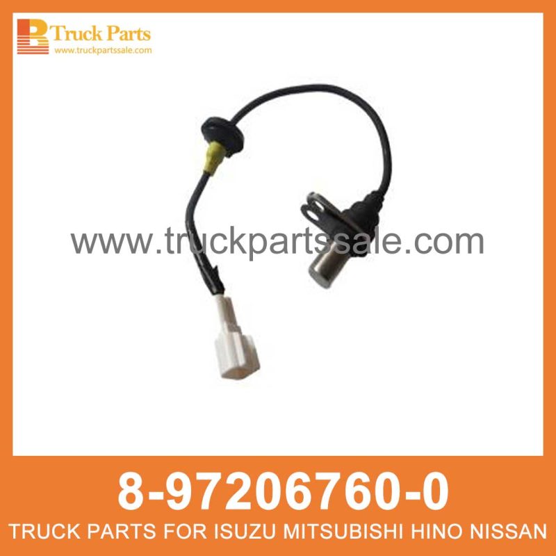 SENSOR SPEED 8-97206760-0 8972067600 8-97206-760-0 for ISUZU NPR NPR 4HK1 Velocidad del sensor