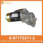 STARTER ASM 8-97172211-2 8-98222018-2 8971722112 8982220182 8-97172-211-2 8-98222-018-2 for ISUZU 4HG1 4HF1 4HK1 Entrante ASM