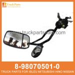SUPPORT MIRROR 8-98070501-0 8980705010 8-98070-501-0 for ISUZU NQR NPR 700P Mirror de soporte