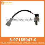 SWITCH REV LAMP 8-97165947-0 8971659470 8-97165-947-0 for ISUZU NPR NPR 4HK1 Cambiar la l??mpara de revisi??n