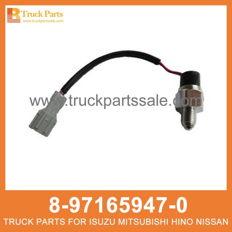 SWITCH REV LAMP 8-97165947-0 8971659470 8-97165-947-0 for ISUZU NPR NPR 4HK1 Cambiar la l??mpara de revisi??n