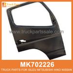 Shell Right Door with Mirror Hole MK702226 for Mitsubishi truck Puertas derecha de concha