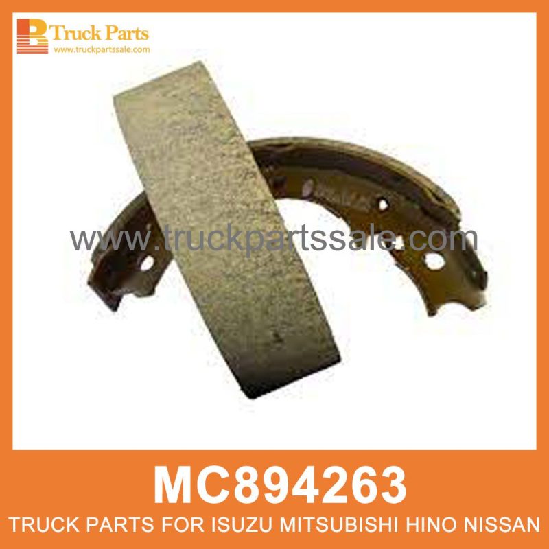 Shoe Set Parking Brake set of 2 pcs MC894263 for Mitsubishi truck Freno de estacionamiento de zapatos