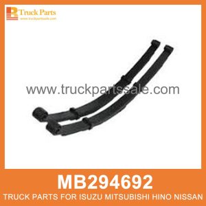 Spring Assembly Front Suspension MB294519 MB294692 for Mitsubishi truck Suspensi??n delantera del ensamblaje de resorte