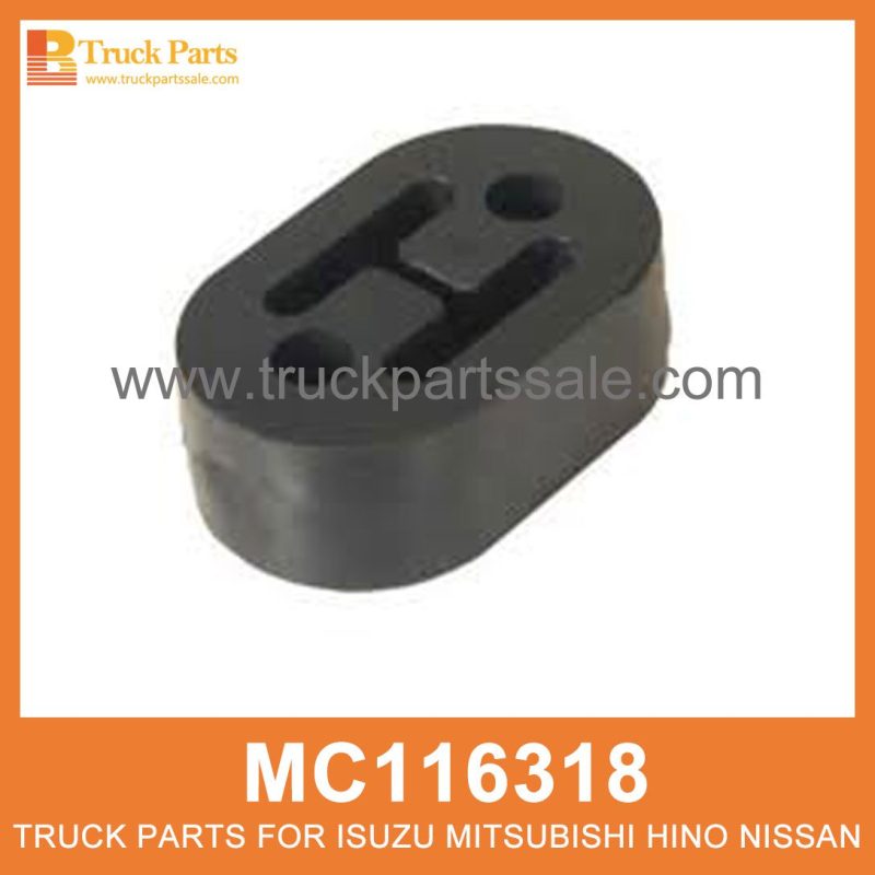 Suspender Exhaust Tail Pipe MC116318 for Mitsubishi truck Tubo de cola de escape de suspender