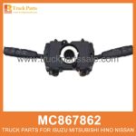 Switch Light Wiper Combination MC867862 MC858494 for Mitsubishi truck Combinaci??n de limpiaparabrisas de luz