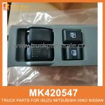 Switch Window Winder Left Door 24V MK420547 for Mitsubishi truck Ventajero de interruptor de la puerta izquierda