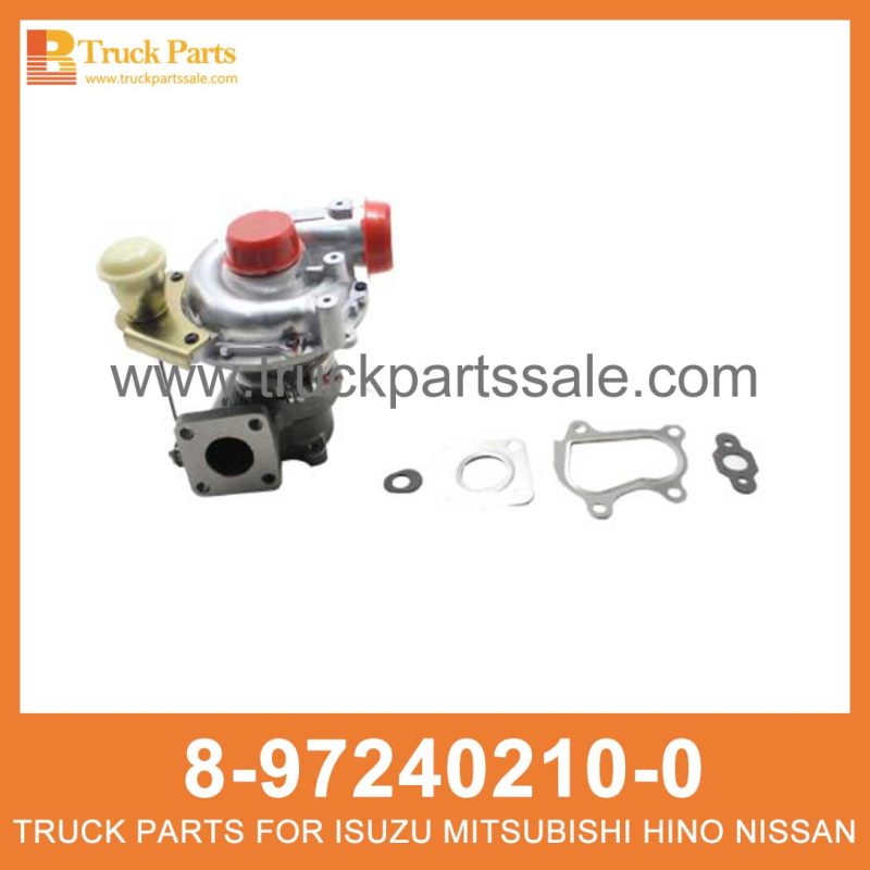 TURBOCHARGER ASM 8-97240210-0 8972402100 8-97240-210-0 for ISUZU D-MAX 4JA1 Turbocompresor ASM