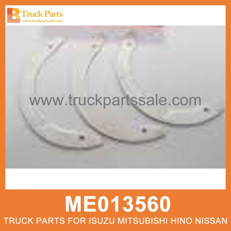 Thrust Washer Set Crankshaft set of 3 pcs ME013560 for Mitsubishi truck Conjunto de arandela de empuje Conjunto de cig??e al