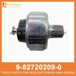 UNIT OIL PRESSURE 9-82720209-0 9827202090 9-82720-209-0 for ISUZU NKR55 4JB1 Presi??n de aceite de la unidad