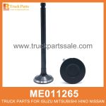 Valve Set Inlet set of 4 pcs ME011265 ME013810 for Mitsubishi truck Conjunto de v??lvula Conjunto de entrada