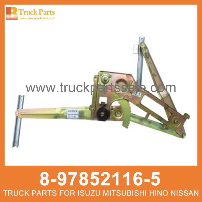 WINDOW REGULATOR 8-97852116-5 8-97852115-5 8978521165 8978521155 8-97852-116-5 8-97852-115-5 for ISUZU NPR71 NKR55 REGULADOR DE VENTANA