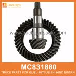 Wheel Pinion Set Differential MC831880 MC864020 MC115010 for Mitsubishi truck Diferencial de juego de pi ones de la rueda