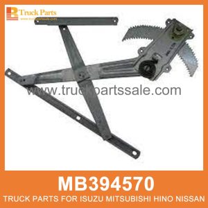 Winder Left Door Glass MB394570 for Mitsubishi truck Viento de vidrio de puerta izquierda