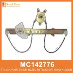 Winder Right Door Glass Manual type MC142776 for Mitsubishi truck Envernador Tipo de manual de vidrio de puerta derecha