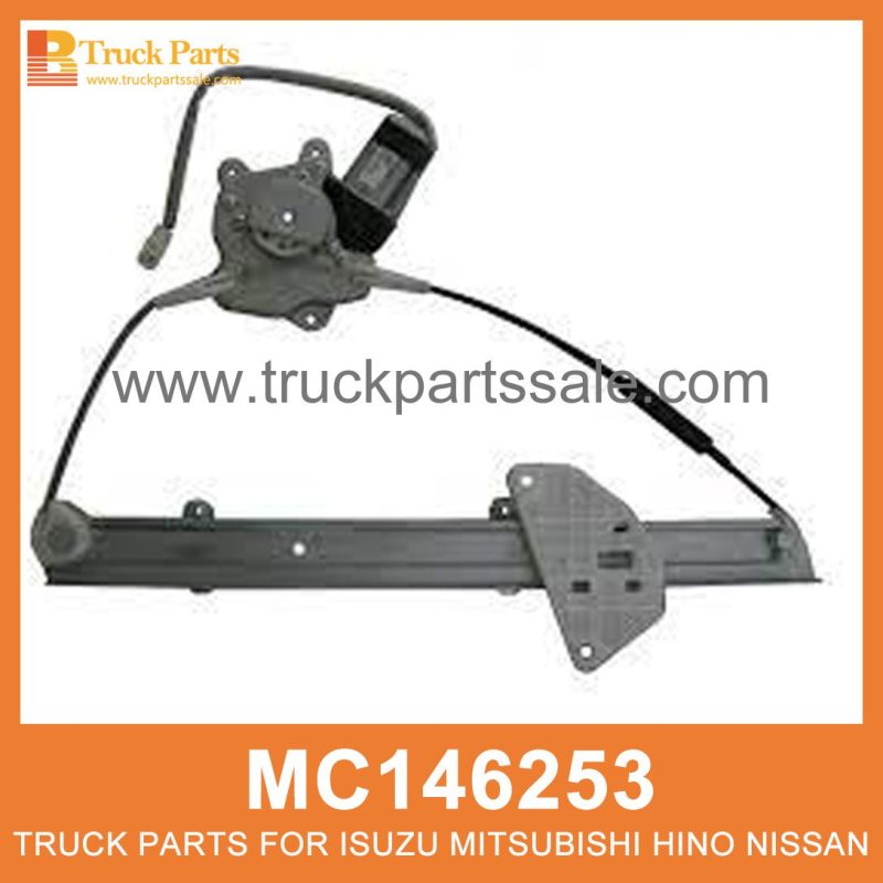 Winder Right Door Glass Manual type MC146253 for Mitsubishi truck Envernador Tipo de manual de vidrio de puerta derecha