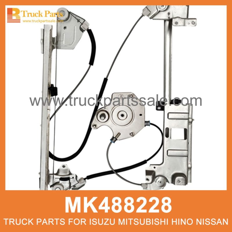 Winder Right Door Glass Manual type MK488228 for Mitsubishi truck Envernador Tipo de manual de vidrio de puerta derecha