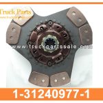 380MM 10T clutch disc 1-31240977-1 1312409771 1-31240-977-1 for ISUZU FVR CVR 6SD1T bus FVZ HK1 6SD1T BUS T disco de embrague
