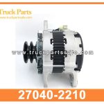Alternator 27040-2210 270402210 for HINO J08C Alternador