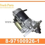 Auto Starter Motor 8-97100926-1 8971009261 8-97100-926-1 for ISUZU ELF truck NPR NKR 4HF1 4HG1 4HE1T Motor de arranque autom??tico