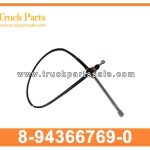 BRAKE PARKING CABLE 8-94366769-0 8943667690 8-94366-769-0 for ISUZU BD Cable de estacionamiento de frenos