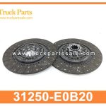 CLUTCH DISC 31250-E0B20 31250E0B20 for HINO 700 Disco de embrague