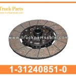 CLUTCH DISC 380 1-31240851-0 1312408510 1-31240-851-0 for ISUZU Disco de embrague
