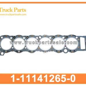 CYLINDER HEAD GASKET 1-11141265-0 1111412650 1-11141-265-0 for ISUZU CXZ 6WF1 JUNTA DE CULATA
