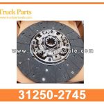 Clutch disc 430MM 10T 31250-2745 HND065Y 312502745 for HINO EF750 Disco de embrague