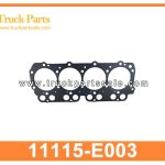 Cylinder Gasket Engine Cylinder Head Gasket 11115-E003 for HINO 500 N04C Junta de cilindro