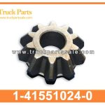 Differential Pinion Gear 1-41551024-0 1415510240 1-41551-024-0 for ISUZU FSR 700P Engranaje de pi ??n diferencial