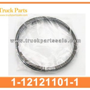 Engine Piston Ring Set 1-12121101-1 1121211011 1-12121-101-1 for ISUZU EX200 6BG1T JUSTON FTR 6BG1 Juego de anillo de pist??n de motor